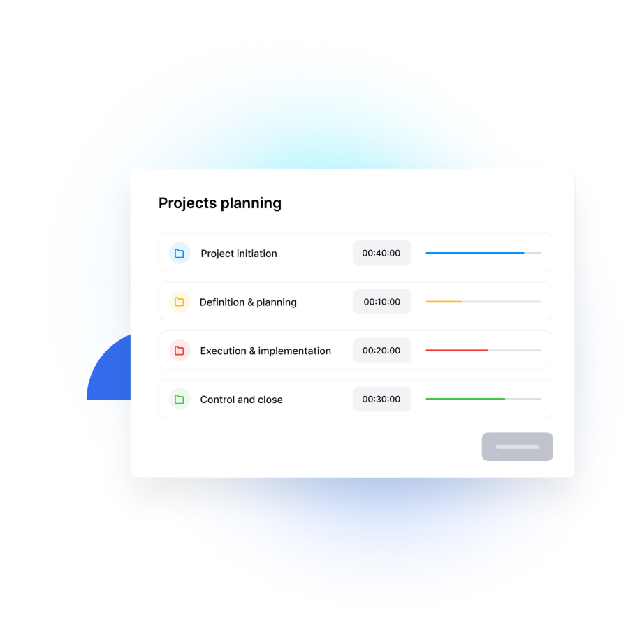 Dashboard showing organized project boards and task separation